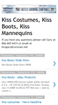 Mobile Screenshot of kiss-mannequin.blogspot.com