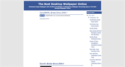Desktop Screenshot of debestdesktopwallpaper.blogspot.com