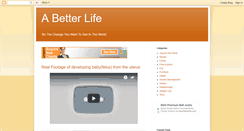 Desktop Screenshot of muchbetterlife.blogspot.com