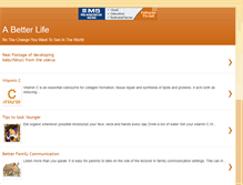 Tablet Screenshot of muchbetterlife.blogspot.com