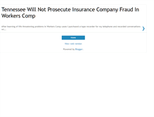 Tablet Screenshot of insurancecompanylifethreateningfraud.blogspot.com