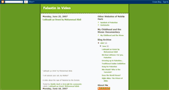 Desktop Screenshot of falastininvideo.blogspot.com