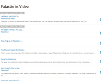 Tablet Screenshot of falastininvideo.blogspot.com