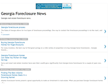 Tablet Screenshot of georgiaforeclosure.blogspot.com