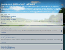 Tablet Screenshot of contractorslicensingincalifornia.blogspot.com