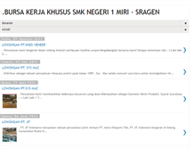 Tablet Screenshot of bkksmkn1miri.blogspot.com