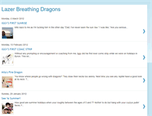 Tablet Screenshot of lazerbreathingdragons.blogspot.com