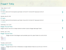 Tablet Screenshot of freaky-trikz.blogspot.com