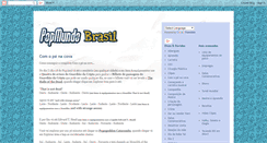 Desktop Screenshot of popomundobrasil.blogspot.com