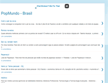 Tablet Screenshot of popomundobrasil.blogspot.com