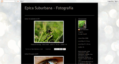 Desktop Screenshot of epicasuburbana.blogspot.com