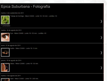 Tablet Screenshot of epicasuburbana.blogspot.com