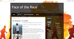 Desktop Screenshot of faceoftherace.blogspot.com
