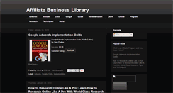 Desktop Screenshot of affiliatube-en.blogspot.com