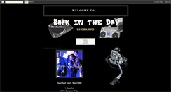 Desktop Screenshot of kido-backintheday.blogspot.com