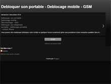 Tablet Screenshot of debloquer-son-portable.blogspot.com