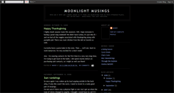 Desktop Screenshot of moonlight-musings.blogspot.com
