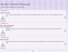 Tablet Screenshot of mandyskitchenphilosophy.blogspot.com