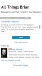 Mobile Screenshot of brianjamesjohnson.blogspot.com