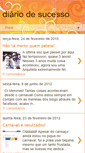 Mobile Screenshot of diariodesucesso.blogspot.com