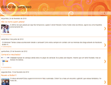 Tablet Screenshot of diariodesucesso.blogspot.com