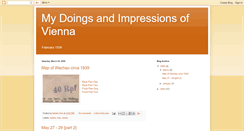 Desktop Screenshot of impressionsofvienna.blogspot.com