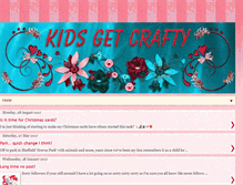 Tablet Screenshot of kidsgetcrafty.blogspot.com