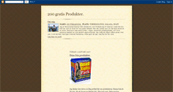 Desktop Screenshot of gratis200.blogspot.com