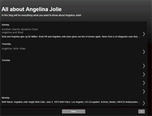 Tablet Screenshot of jolie-star.blogspot.com