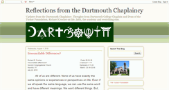 Desktop Screenshot of dartmouthchaplain.blogspot.com