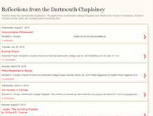 Tablet Screenshot of dartmouthchaplain.blogspot.com