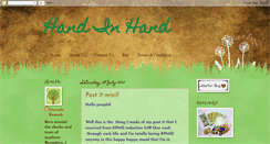 Desktop Screenshot of handinhandstore.blogspot.com