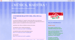Desktop Screenshot of musicamaestra.blogspot.com