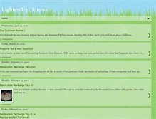 Tablet Screenshot of lightenupfitness.blogspot.com