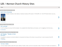 Tablet Screenshot of ldshistory.blogspot.com