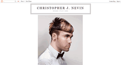 Desktop Screenshot of christopherjnevin.blogspot.com