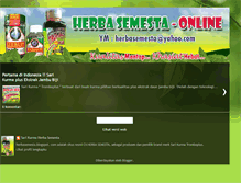 Tablet Screenshot of herbasemesta.blogspot.com