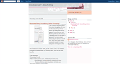 Desktop Screenshot of beautygurugirl.blogspot.com