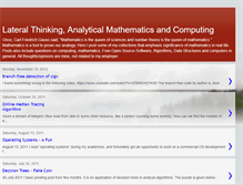 Tablet Screenshot of math-puzzles-computing.blogspot.com