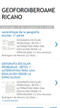 Mobile Screenshot of geoforoiberoamericano.blogspot.com