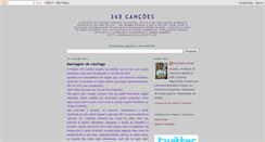 Desktop Screenshot of 365cancoes.blogspot.com