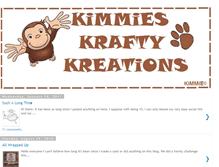 Tablet Screenshot of kimmieskraftykreations.blogspot.com