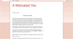 Desktop Screenshot of amotivatedyou.blogspot.com