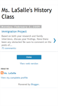 Mobile Screenshot of lasallelmghs.blogspot.com