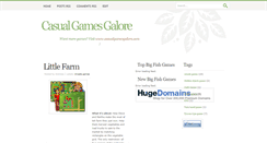 Desktop Screenshot of casualgamesgalore.blogspot.com