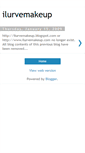 Mobile Screenshot of ilurvemakeup.blogspot.com
