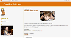 Desktop Screenshot of carolineandrover.blogspot.com