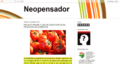 Desktop Screenshot of neopensador.blogspot.com