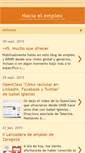 Mobile Screenshot of haciaelempleo.blogspot.com