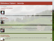Tablet Screenshot of biblioteca-vladeni.blogspot.com